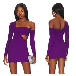 Camila Coelho Aviana Knit Dress - Purple